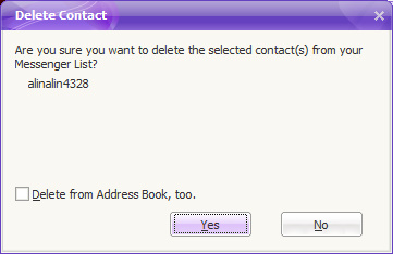 Delete Friend