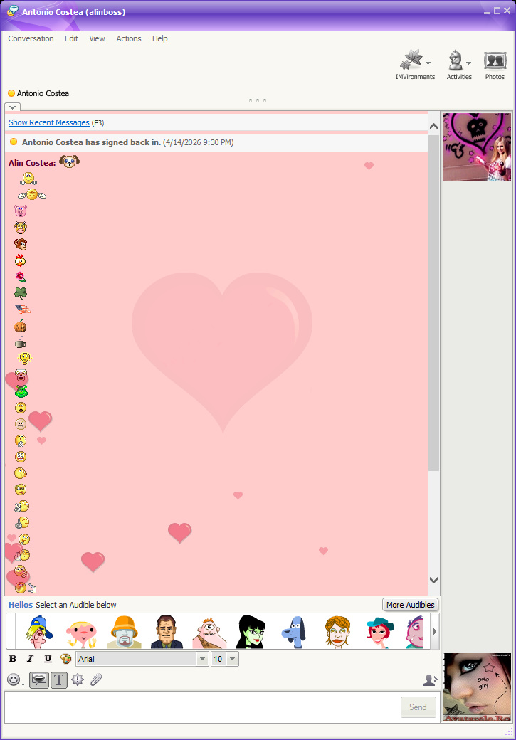 Secrets Emoticons